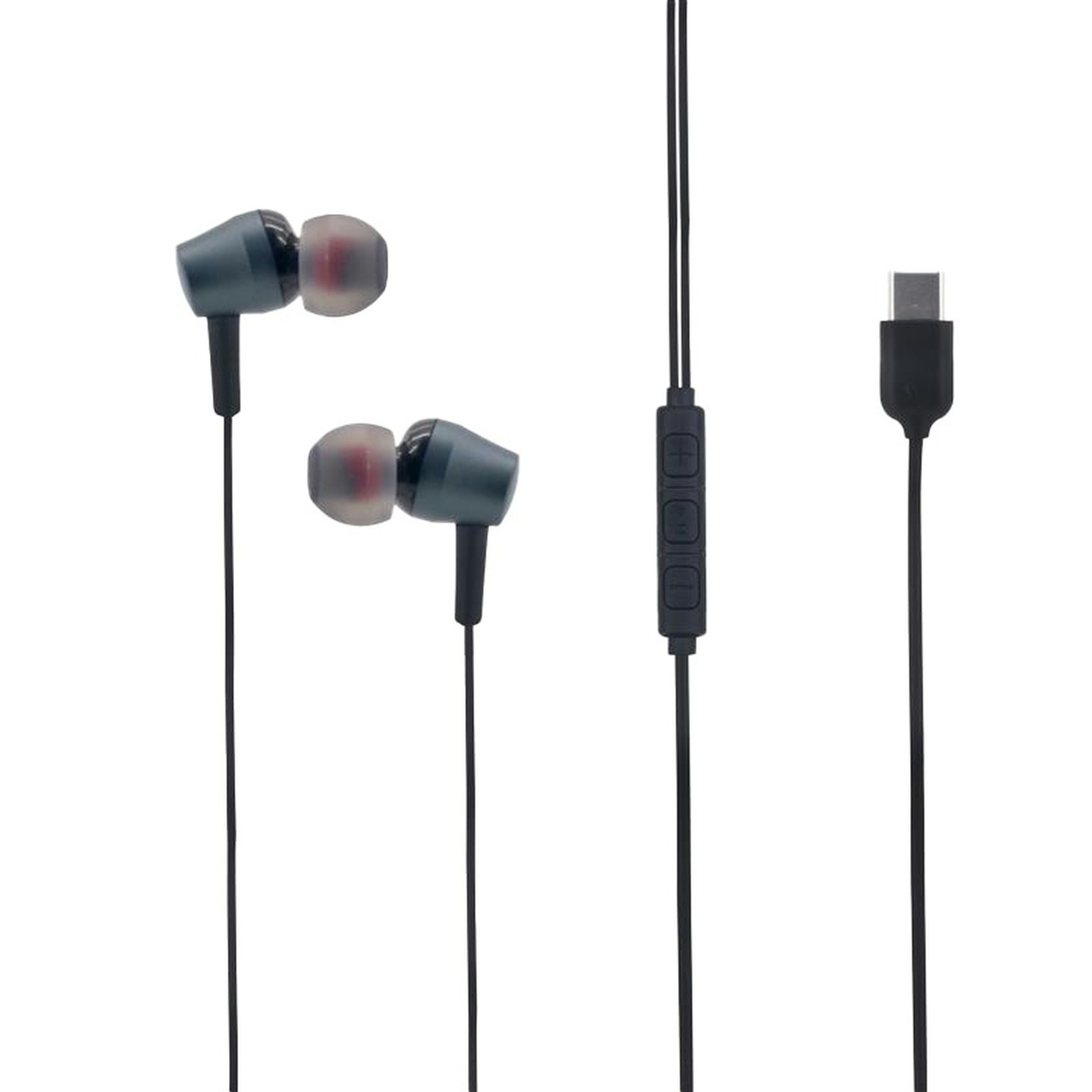 Type C wired earphone with mic