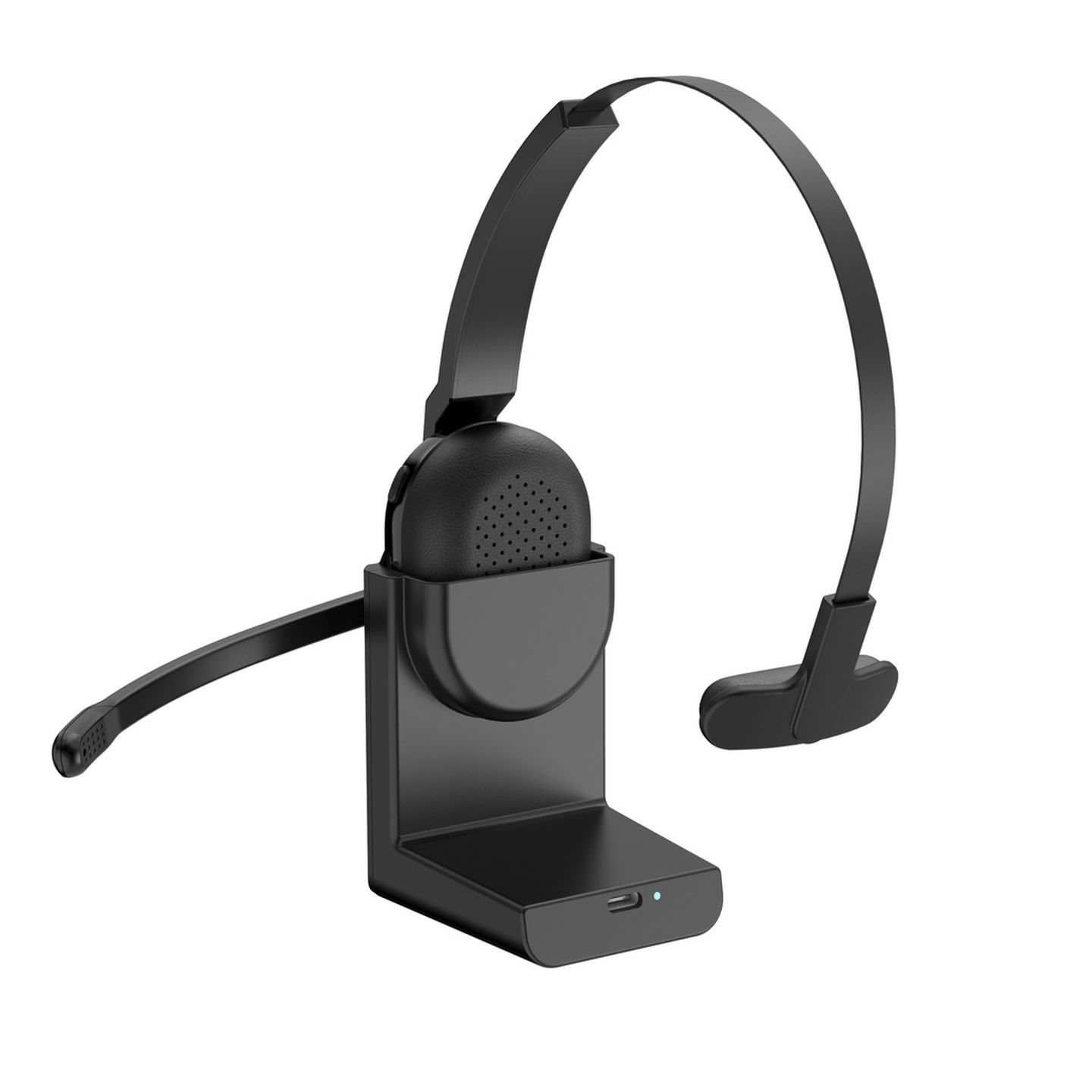 Digitech Rechargeable Wireless Headset With Charging Base & USB Audio Adapter