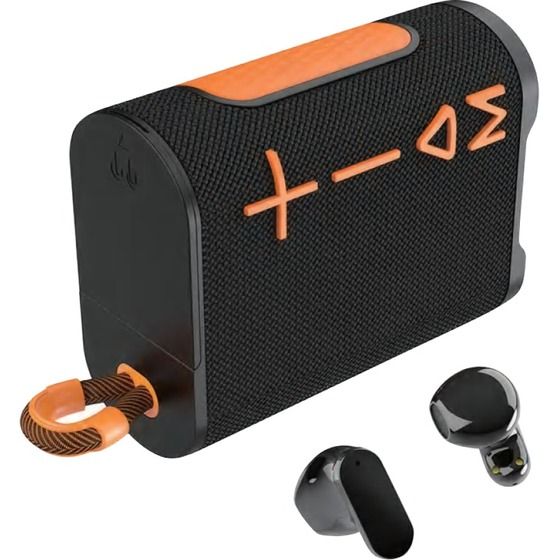 Jaycar 2-in-1 Bluetooth 5.3 TWS Earbuds & RGB Wireless Speaker Combo (AA2236)