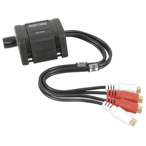 Jaycar Response Line Level Control Attenuator – RCA Stereo, -79dB to 0dB