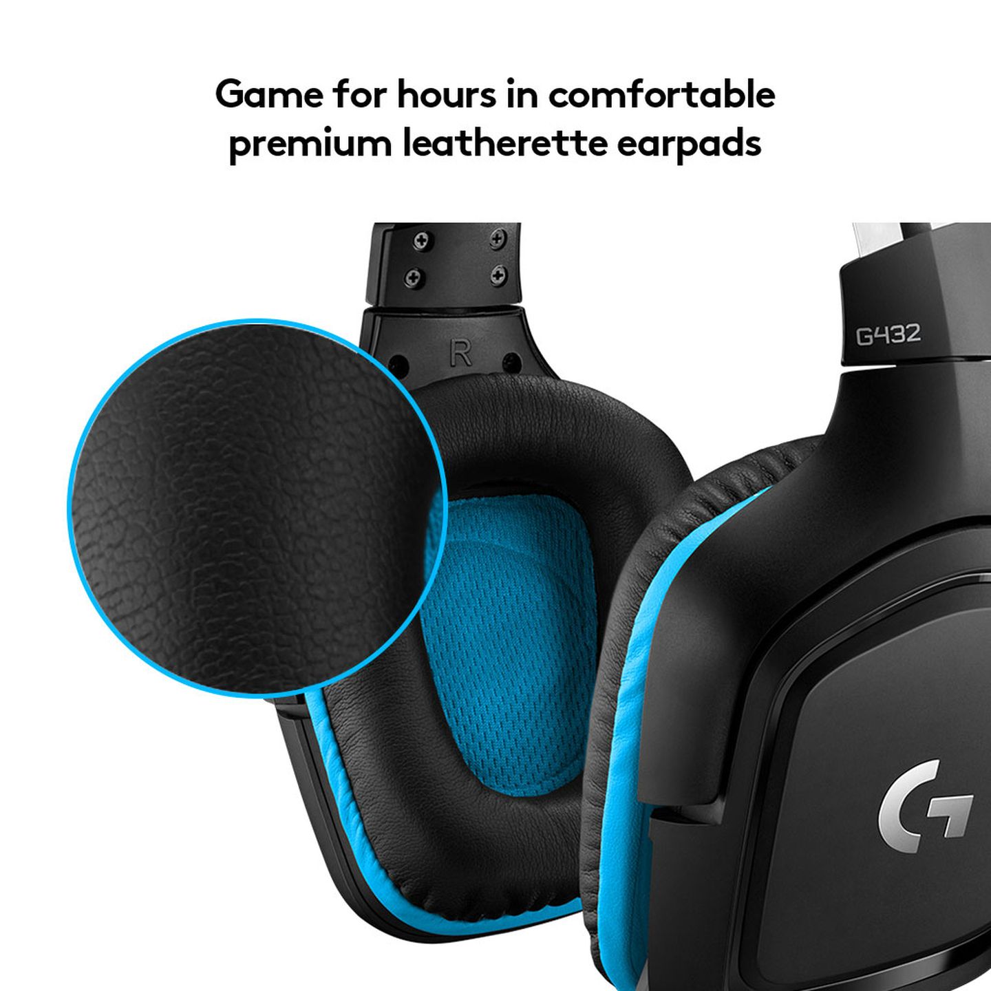 Logitech G432 7.1 Surround Sound Wired Gaming Headset