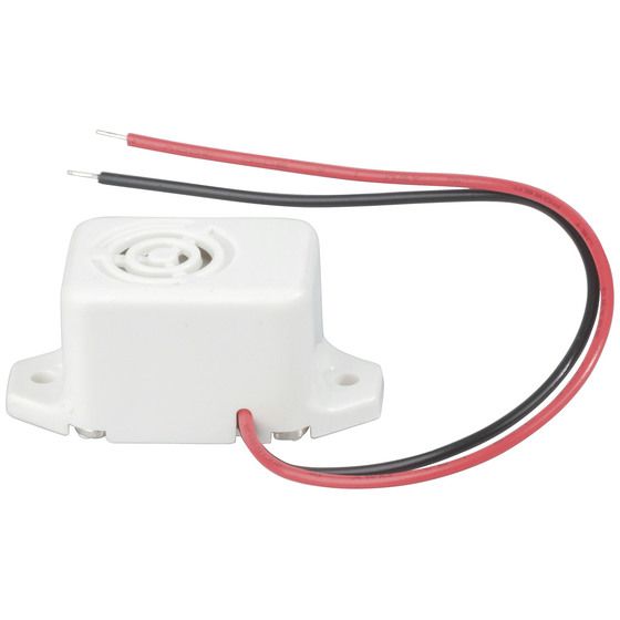 Jaycar Mini Buzzer 5–15VDC | Pre-Wired Solid State | 79dB Signal Tone