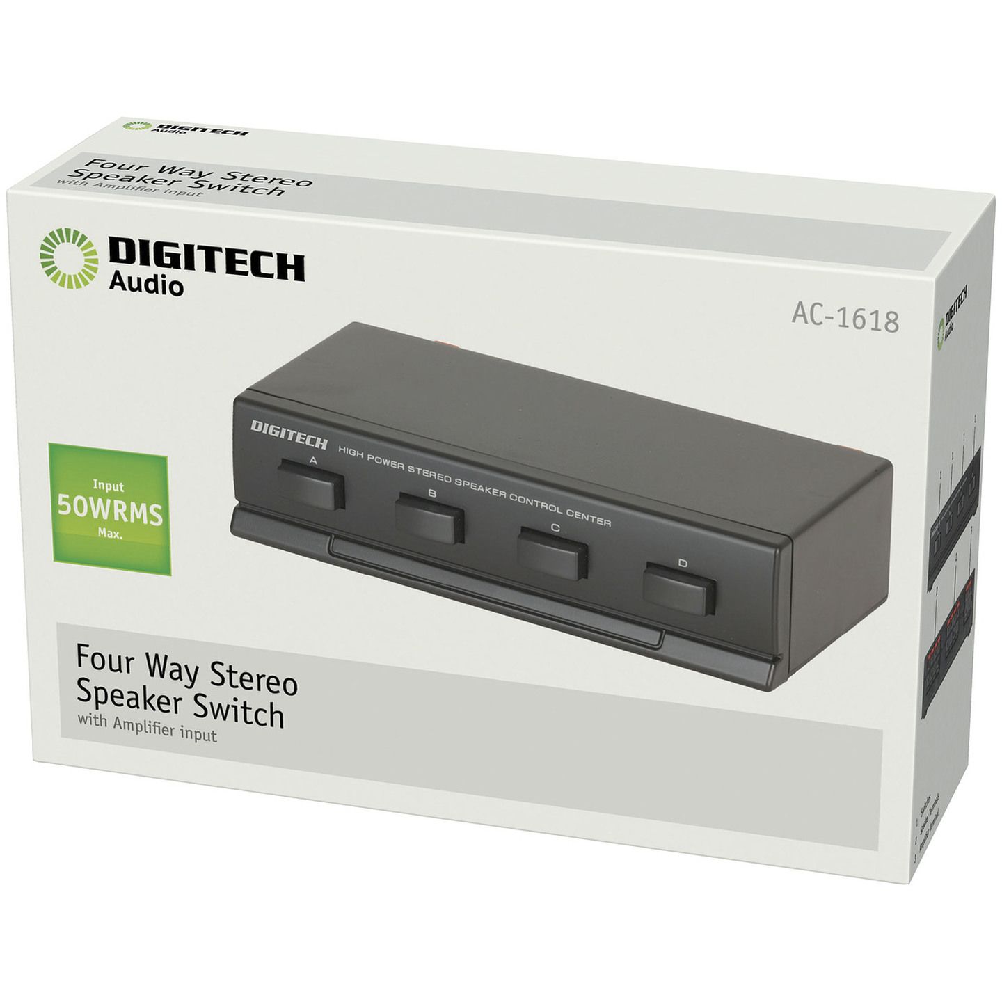 Digitech Four Way Stereo Speaker Switch