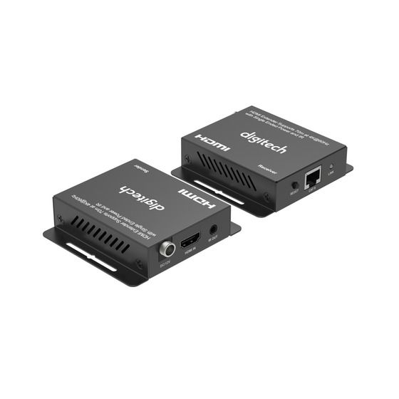 Jaycar HDMI Extender – 70m, 4K@60Hz, Single-Ended Power, IR