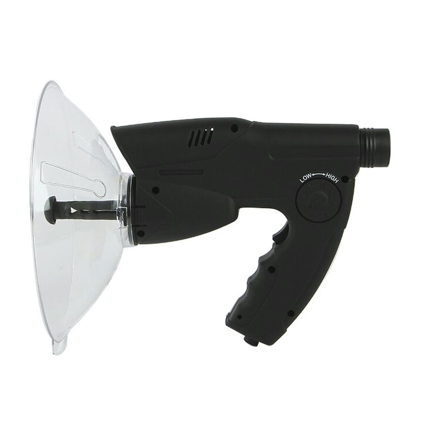 Parabolic Microphone with Audio Recorder and Headphones