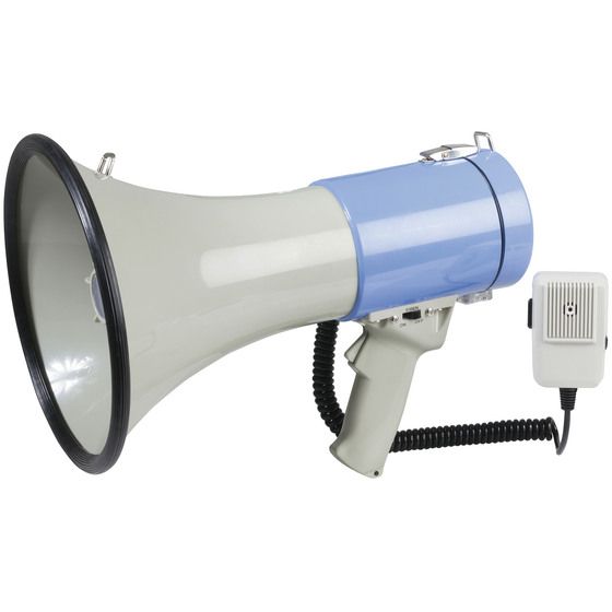 Digitech 25W Personal Megaphone with Siren – Portable PA for Events & Site Work