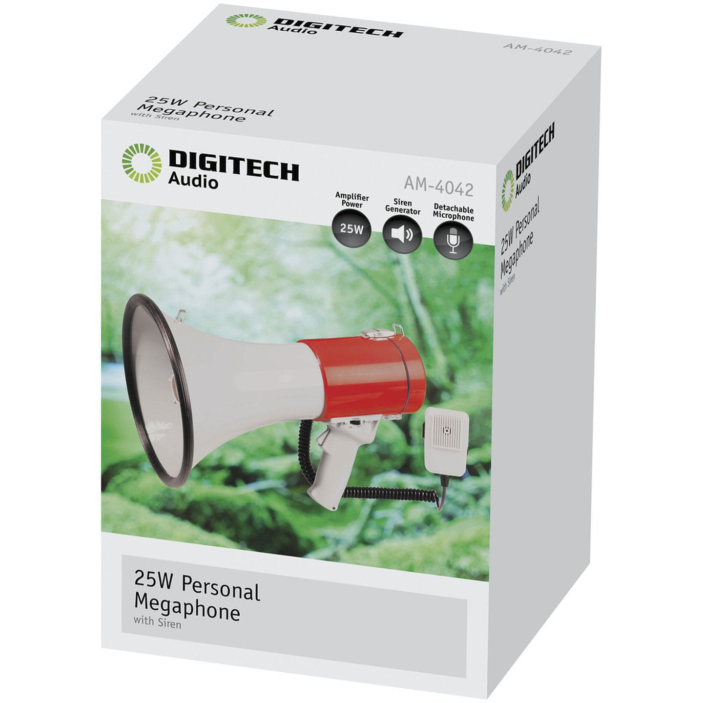 Digitech 25W Personal Megaphone with Siren