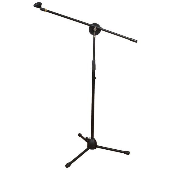 Jaycar Boom Microphone Stand – 600mm Extension, Dual-Thread Clip (AM4113)