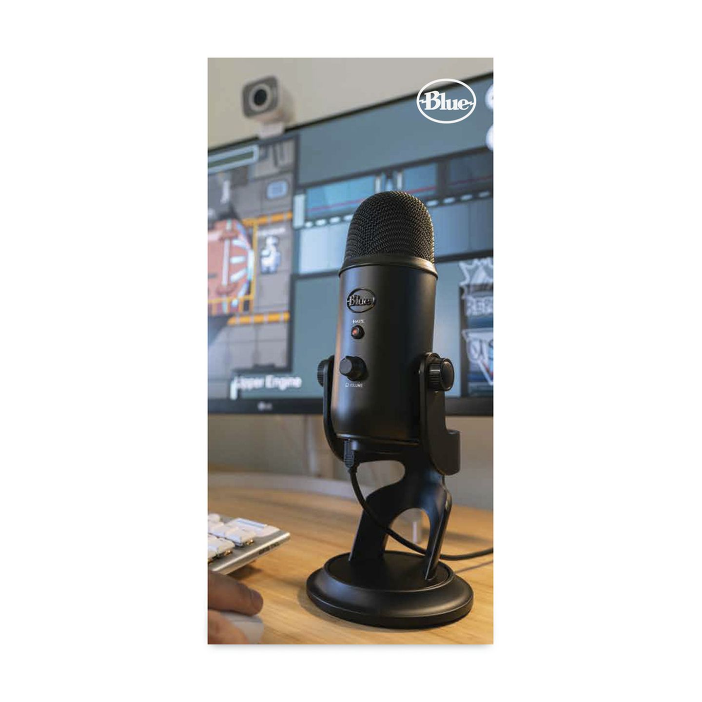 Blue Yeti 3 Capsule USB Microphone 