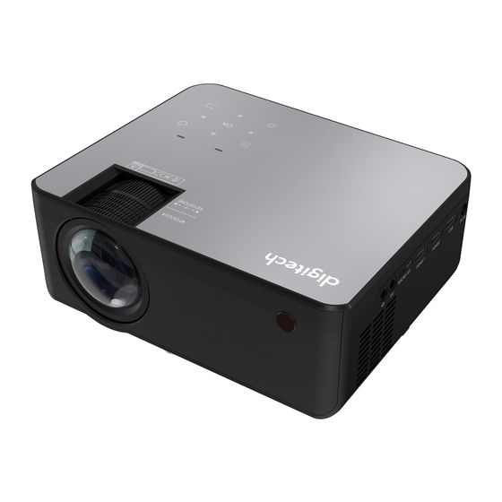 Digitech HD Projector – HDMI, USB & VGA Inputs with Built-in Speakers