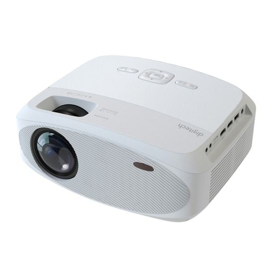 DIGITECH 1080p Projector with HDMI, USB, SD & AV Inputs – Built-In Speakers