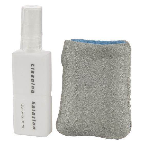 Screen Cleaner Kit for Phones, Cameras & Small Devices – Drip-Free Solution + Microfibre Cloth