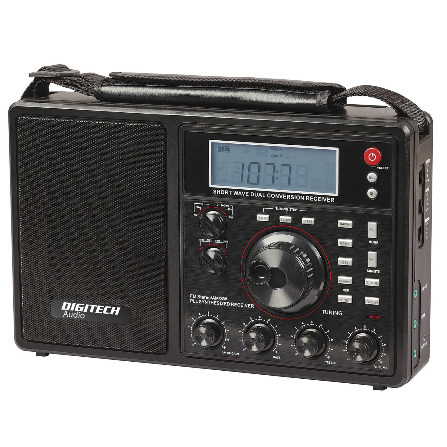 Digitech World Band AM/FM/SW PLL Radio