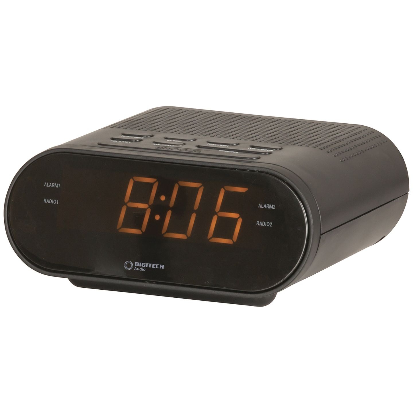 Digitech LED Clock with AM/FM Radio