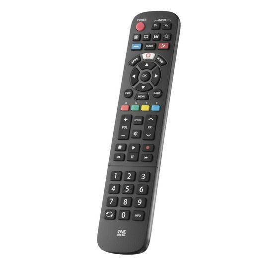 One For All Replacement Remote for Panasonic TV with NET-TV – Full Function, Zero Setup