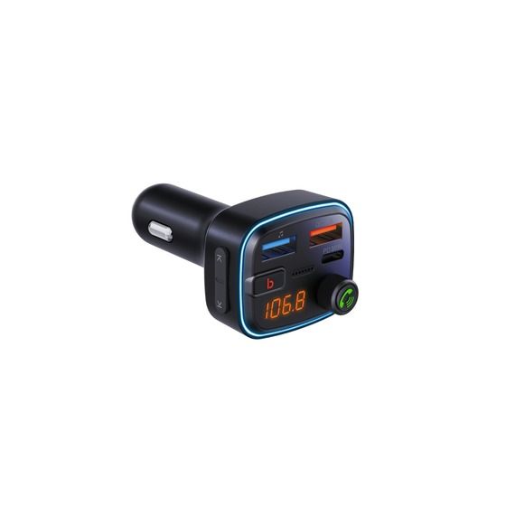 Jaycar Digitech FM Transmitter with Bluetooth Audio, PD30W & QC3.0 Fast Charging