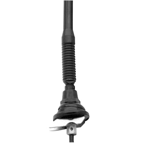 Jaycar Rubber Top-Mount Car Antenna — Bend-Proof, 1 Section, 4WD Ready