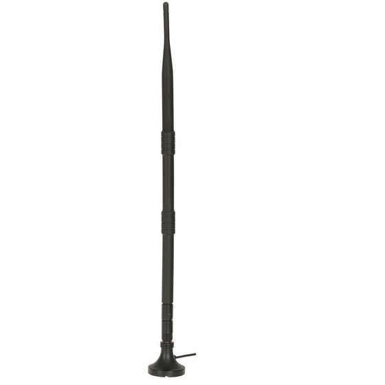 2.4GHz Wireless Networking Antenna 11dBi – Rubber Dipole with Magnetic Base (AR3277)