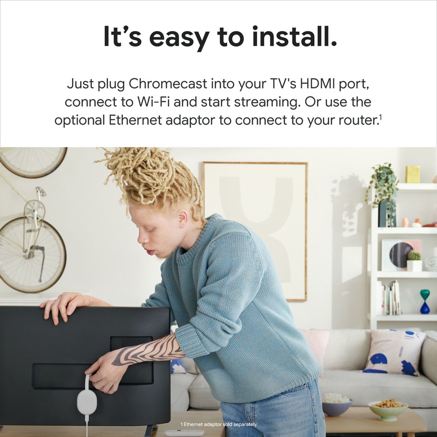 Google Chromecast with Google TV HD