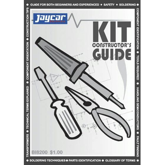 Jaycar Kit Constructors Manual – Construction & Parts Identification Guide