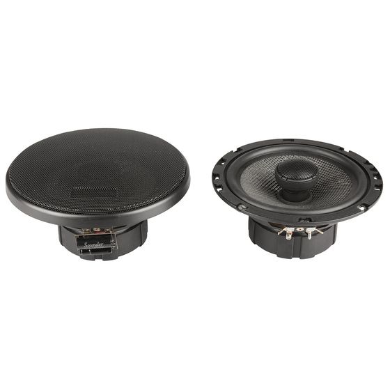 6.5 INCH COAXIAL SPEAKER WITH SILK DOME TWEETER MADE WITH KEVLAR