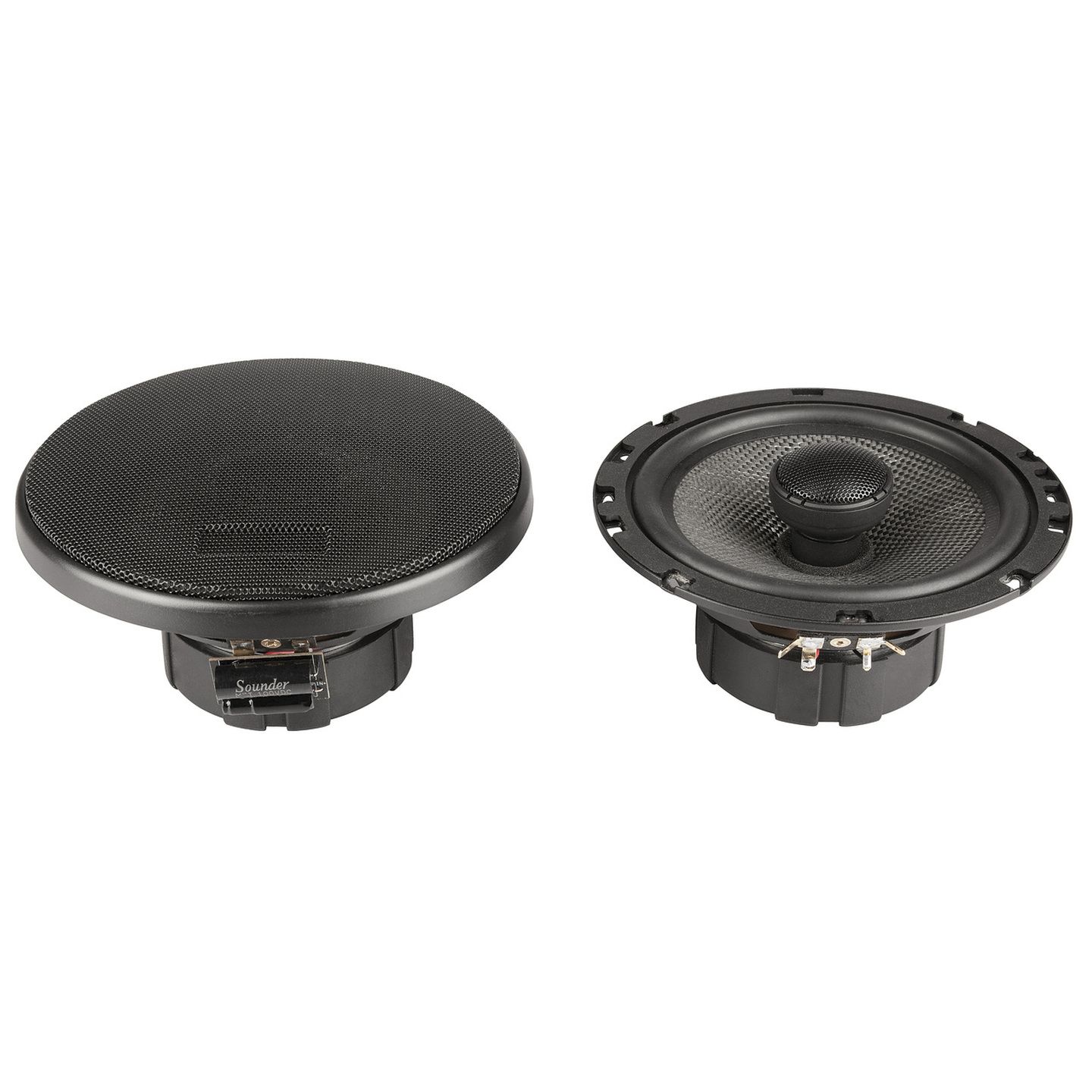 6.5 inch Coaxial Speaker with Silk Dome Tweeter made with Kevlar