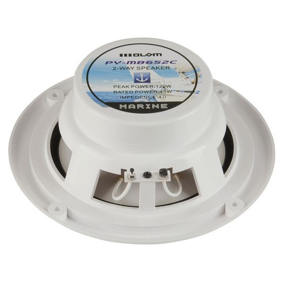 JAYCAR 6.5 Inch Marine Speaker Pair – Salt, UV & Splash Proof (CS2412)