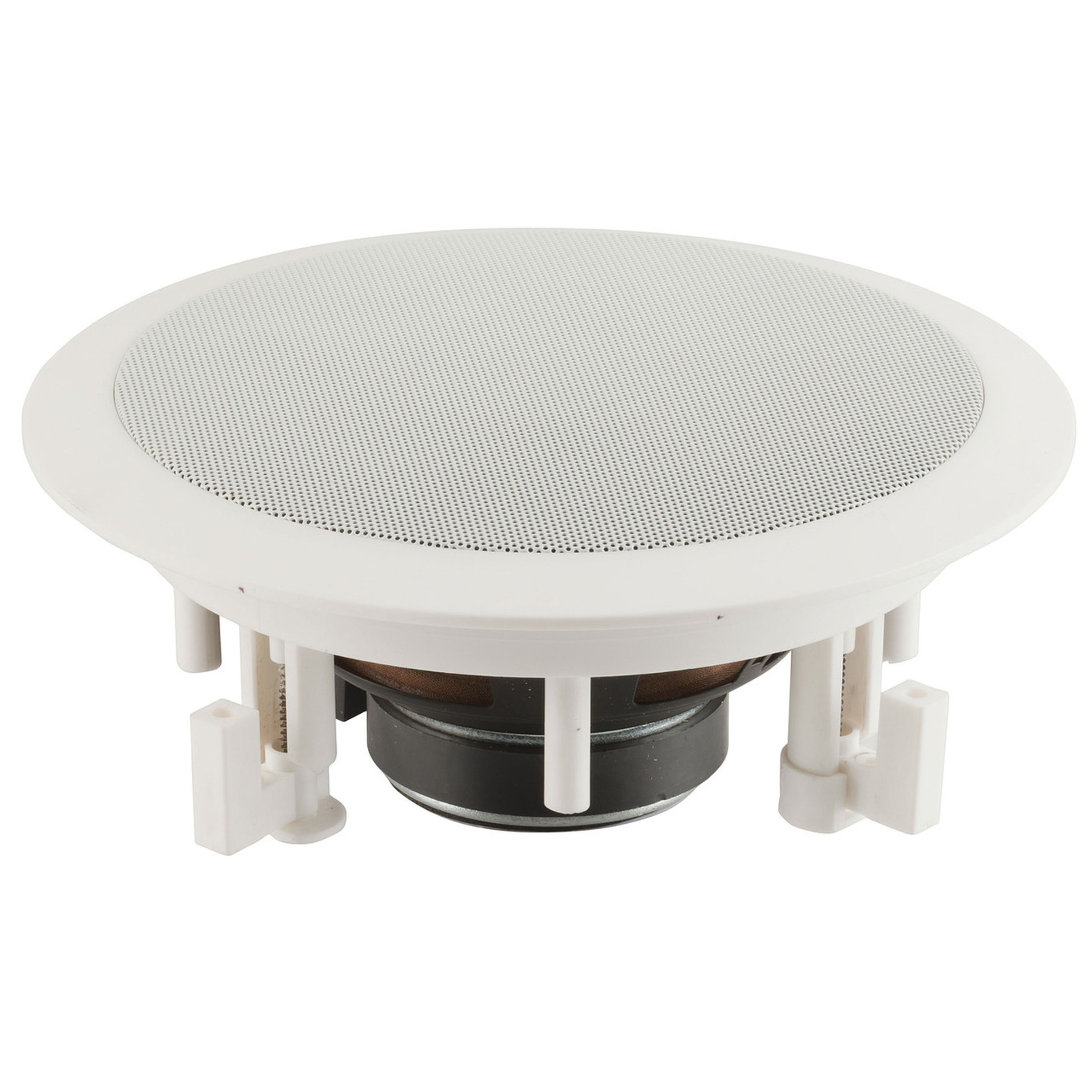 In-Ceiling 2 Way 6.5 Inch Speaker with Swivel Tweeter