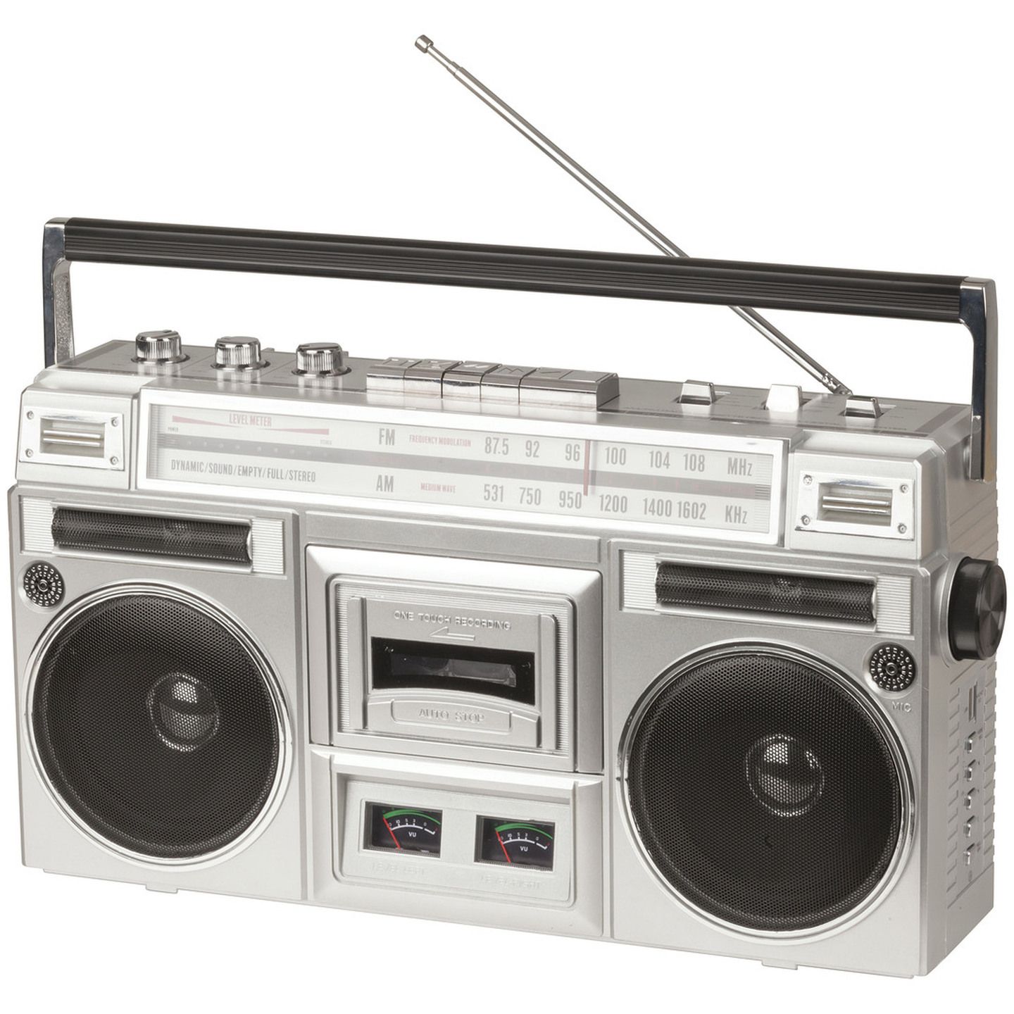 Ghetto Blaster with Bluetooth Cassette Player and Radio