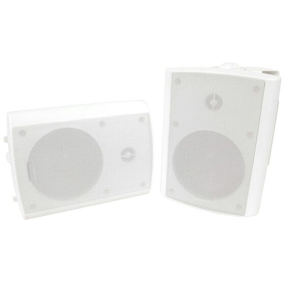 Jaycar 6.5 Inch Indoor/Outdoor Speakers (Pair) – Polypropylene Woofer & Dome Tweeter