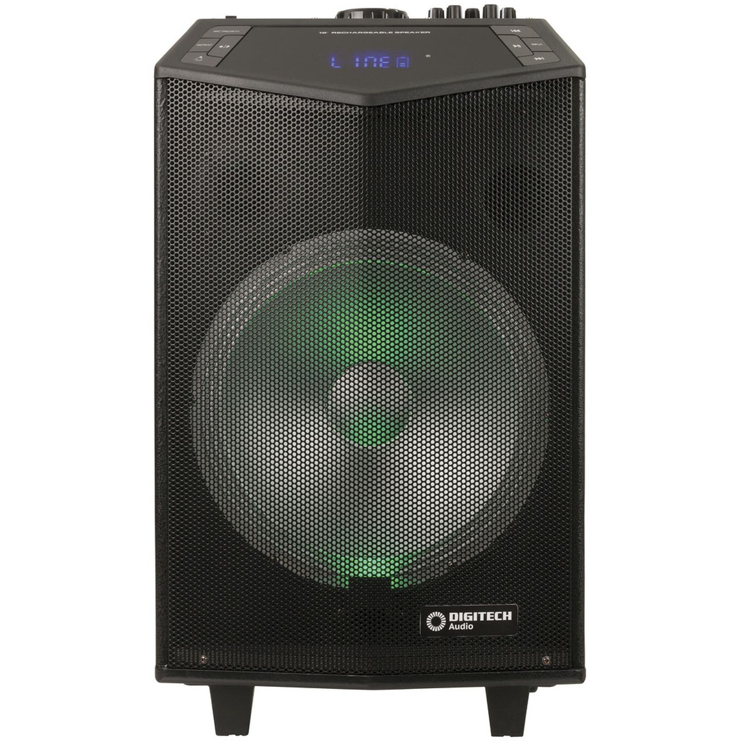 12 Inch Rechargeable PA Speaker with Wireless Microphone