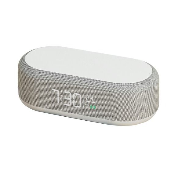 Jaycar 6-in-1 BT 5.3 Alarm Clock Speaker – 5W Wireless Charging, RGB Light, Temp Display