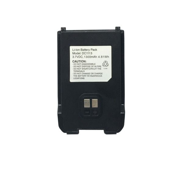 Spare 3.7V 1300mAh Rechargeable Battery – Nextech 2W UHF Transceiver (DC1110 / DC1112)