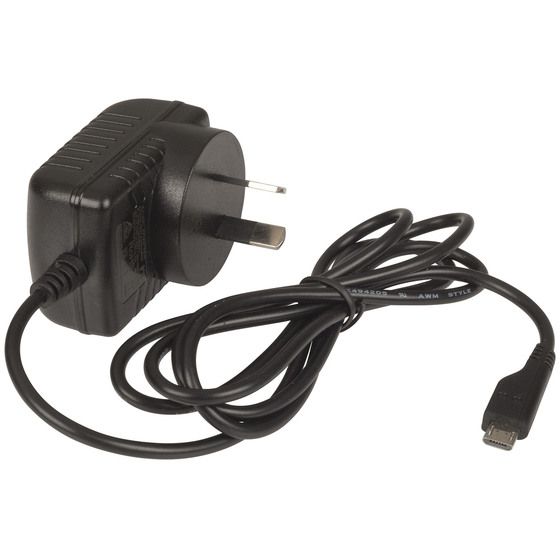 Nextech 2W UHF Transceiver Replacement Power Supply – 12V DC Micro USB, 1m Lead (Jaycar DC1117)
