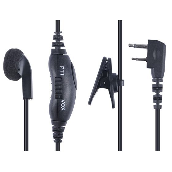 GME Universal Earphone & Microphone – Fits TX665, TX667, TX675, TX677
