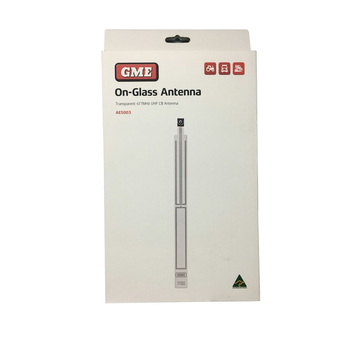 GME 2.5dbi Gain Glass Mount UHF Car Antenna