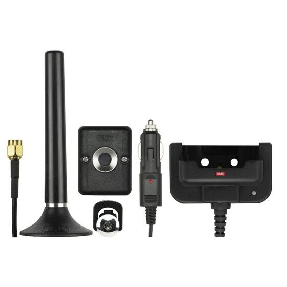 GME 5W Accessories Pack – In-Car Charging Cradle, Magnetic Mount & UHF CB Antenna for TX6150, TX6155, TX6160
