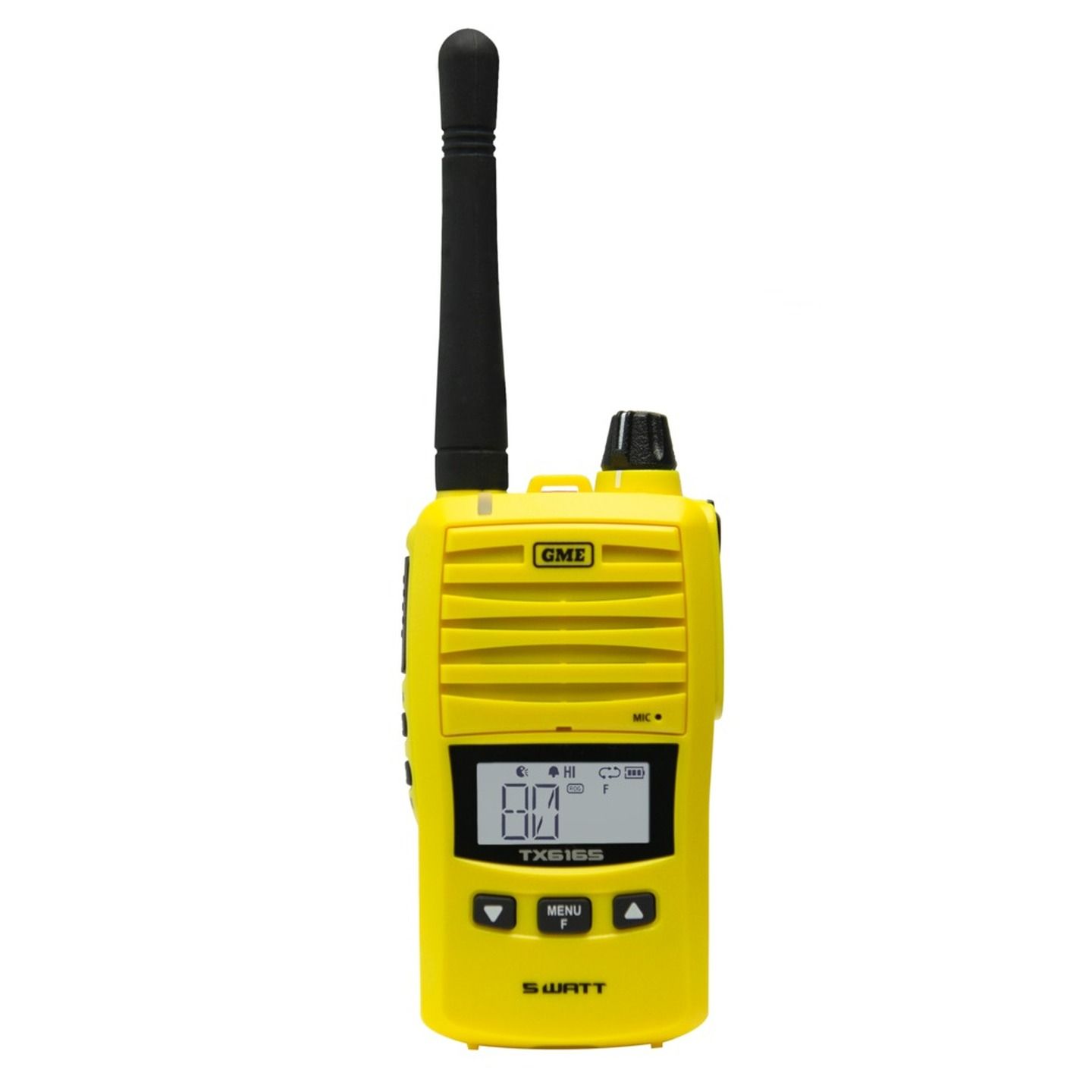 GME 5W UHF Transceiver TX6165XY Yellow