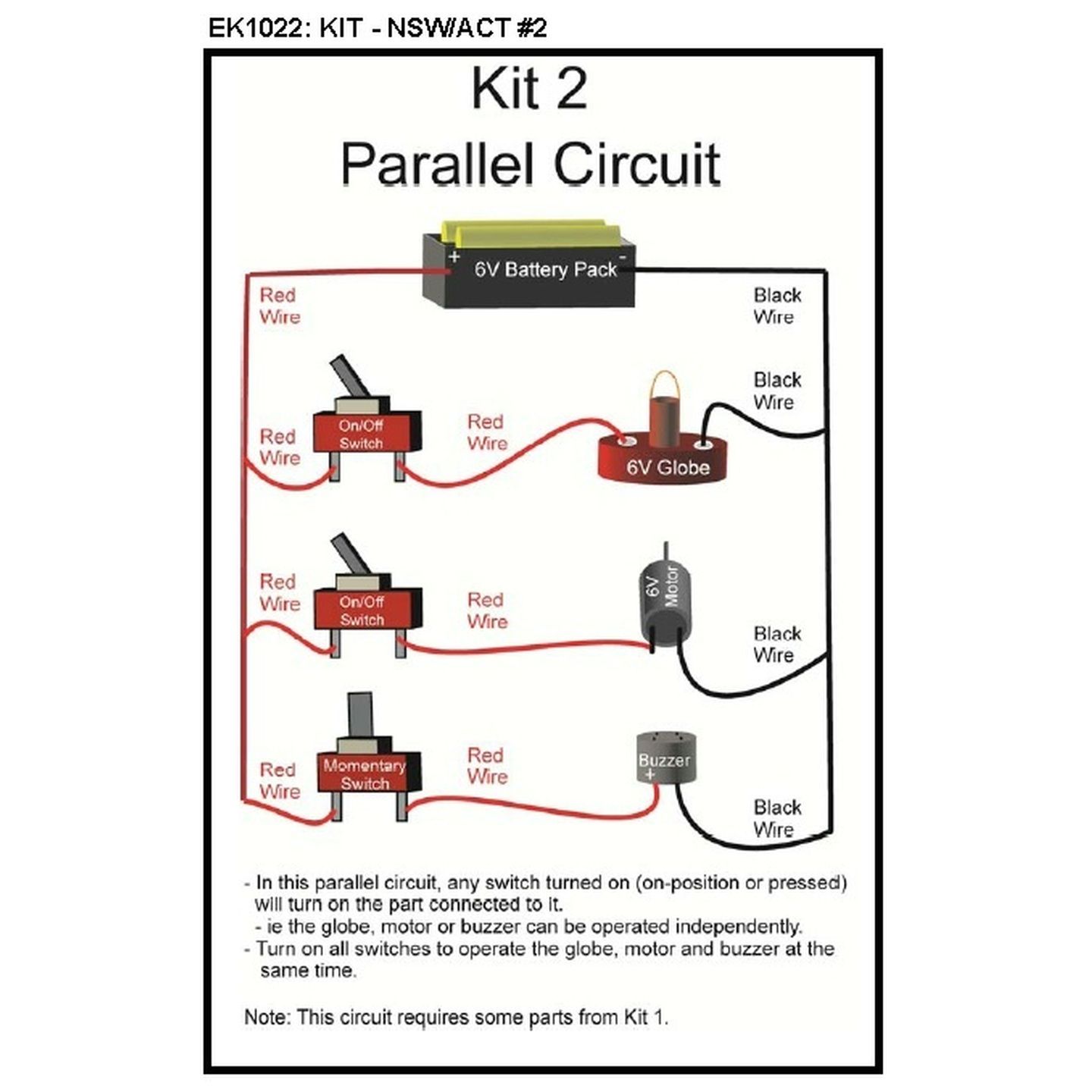 Sound  Movement Extension for EK-1021 Kit