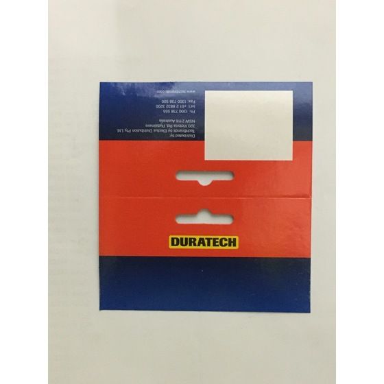 DURATECH FOLDOVER HEADERS MEDIUM W110X120MM (EACH)