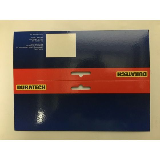 DURATECH FOLDOVER HEADERS LARGE W205X105MM (EACH)