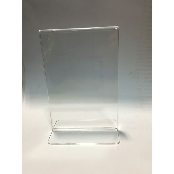 CLEAR DOUBLE SIDED A7 SIGN HOLDER 2MM