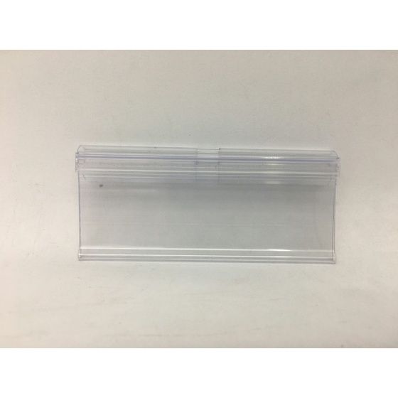 PEG HOOK WITH PLASTIC TAG HOLDER 80X26MM