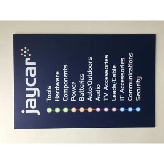 RESELLERS A-FRAME SPARE PANEL (FH2327) EACH (NEW LOGO)