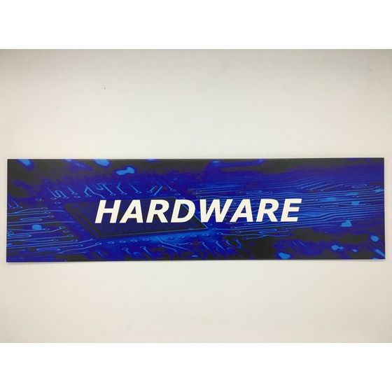 Jaycar Blue Reseller Category Sign – HARDWARE (FH2335)