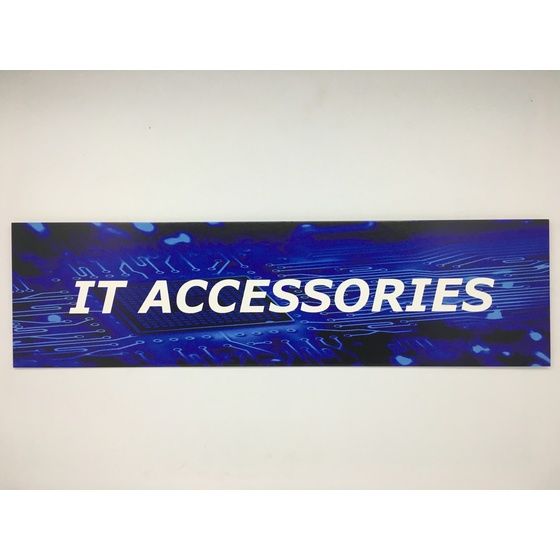 Jaycar Blue Category Sign – IT Accessories (Reseller)