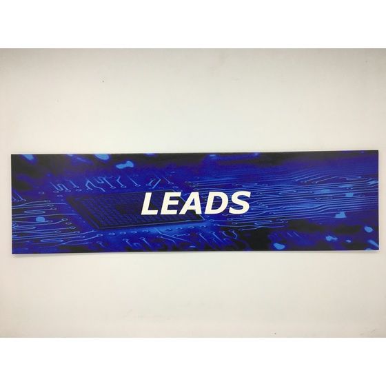 Jaycar Blue Category Sign – Leads (Reseller)