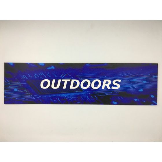 Jaycar Blue Category Sign – Outdoors (Reseller)