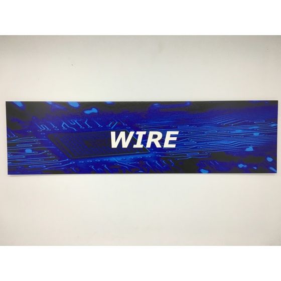 Jaycar Resellers Category Sign – Blue Wire (FH2350)