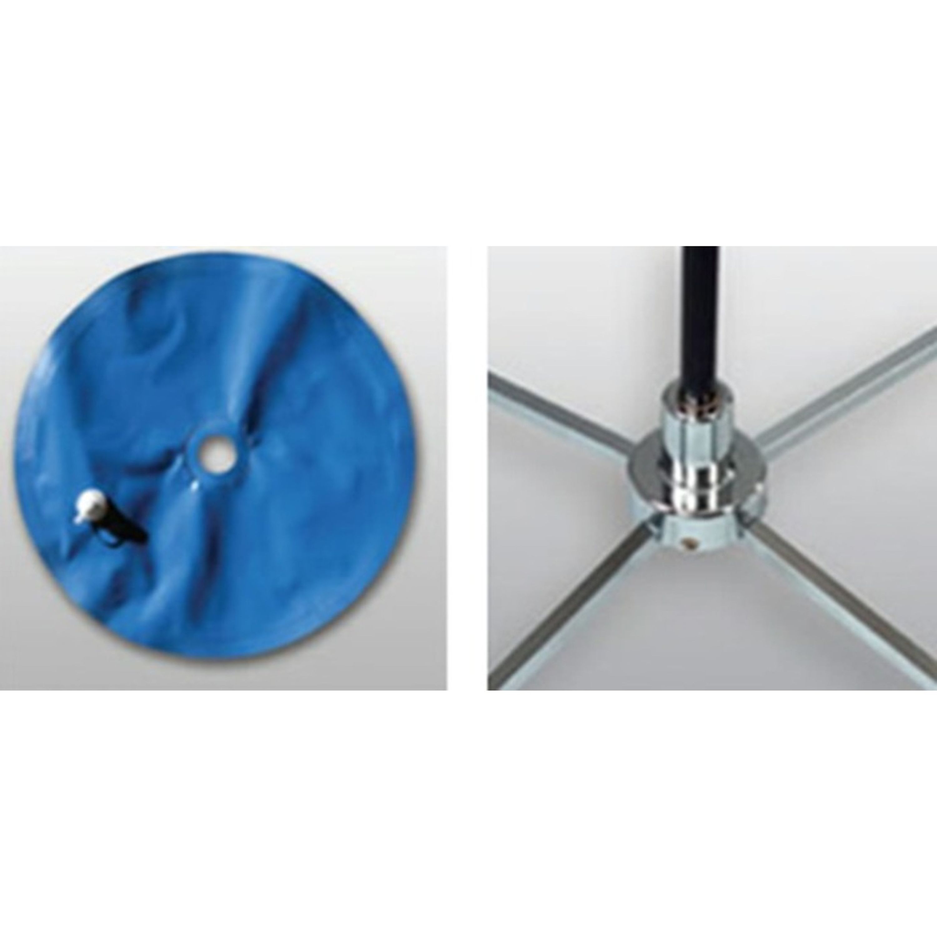 Cross Feet Stand and Waterbag for Teardrop Banner